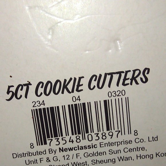 5 ct I Heart You Love cookie cutters set new sealed Valentine's Day anniversary - Picture 2 of 3